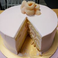Lychee Martini Cake
